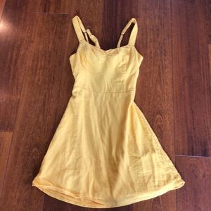 Yellow dress